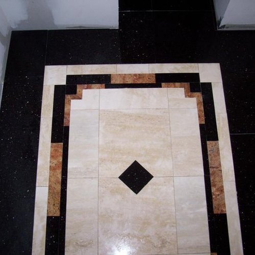 Tile installation from Flooring Source in the Auburn, MA area