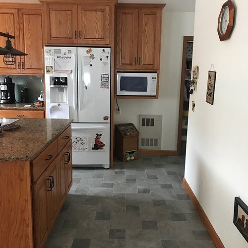 Tile installation from Flooring Source in the Auburn, MA area